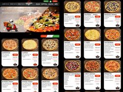 Дизайн сайта пиццерии и фасфуда