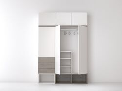 Визуализация шкафа в современном стиле