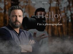 Сайт-визитка для фотографа
