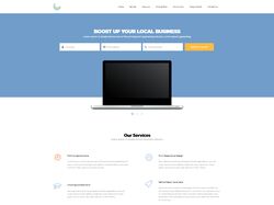 Адаптивная отзывчивая верстка Local Business