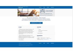 Сайт аудиторской фирмы