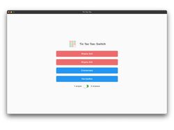 Дизайн игры Tic Tac Toe: Switch для Mac OS