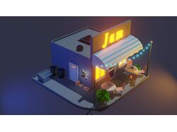 Night cafe