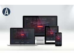Адаптивная верстка проекта Nine Cloud Hosting
