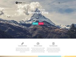 Адаптивная вёрстка сайта MountainKing
