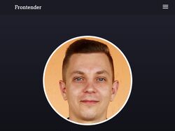 Лендинг для собственного портфолио