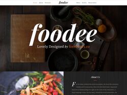 Создание темы Foodee для WordPress.