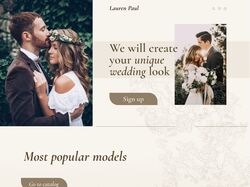Wedding salon Lauren Paul