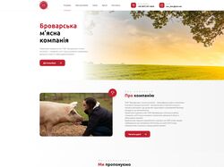 Верстка сайт визитка + Wordpress