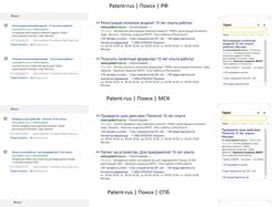 Patent-rus.ru // Yandex Direct