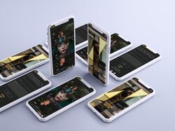 Лендинг для фотографа мобильная версия