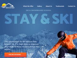 Разработка адаптивного сайта для школы сноуборда