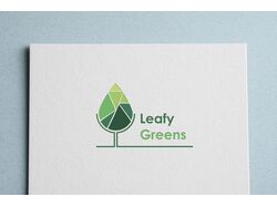 Логотип "Leafy Greens"
