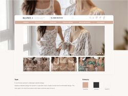 Дизайн сайта женского нижнего белья