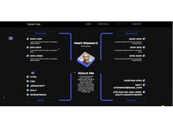 Html верстка для разработки красивого портфолио