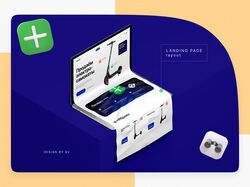 Landing page layout