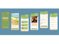 UX/UI Дизайн мобильного приложения доставки еды 2