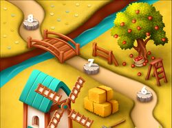 Game map (farm city)