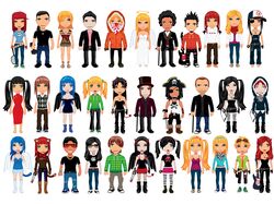 персонажи - конструктор