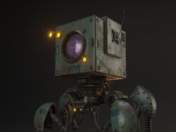Low-poly робот