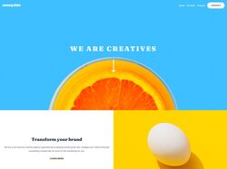 Responsive верстка лендинга Sunnyside Agency