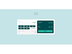 Приложение для рассчета чаевых на React