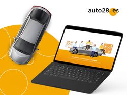 Сайт-презентация для стартапа auto28.es