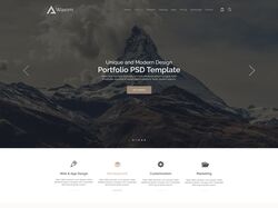 Лэндинг Waxom Template