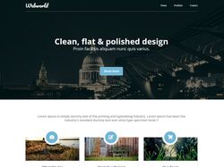 Webworld - landing page