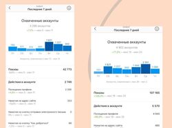 Результат запуска таргетированной рекламы