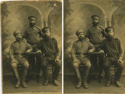 Ретушь старой фотографии