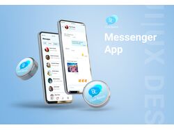 Messenger App UI|UX DESIGN