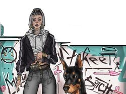 Работы в стиле Стрит-арт