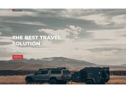 "Trailer" Website - Work for Portfolio