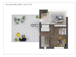 Дизайн планировка 2х-уровневой квартиры