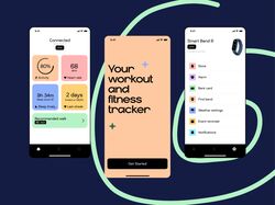 Концепт приложения для фитнеса