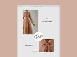 Веб-дизайн интернет-магазина одежды