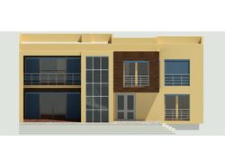 Архитектурный Модель Здании в Revit