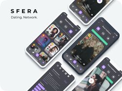 Dating and Network. Mobile app