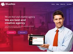 Bluerex – сайт для агентства