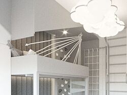 3d визуализация детской комнаты