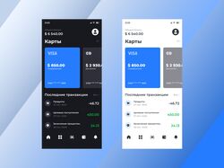 Мобильный банкинг ui/ux