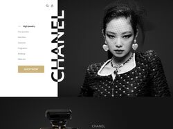 Редизайн сайта Chanel
