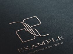 Логотип для компании "example"