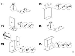 разработка пошаговых схем сборок мебели как в ikea