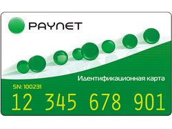 Дизайн карты Paynet ID