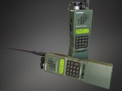 Военная рация (low poly)