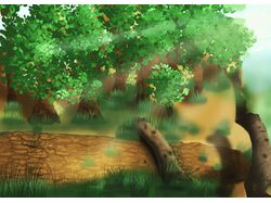 Иллюстрация "лес"
