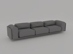 3D визуализация дивана
