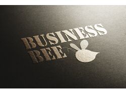 Стильный логотип бизнес курсов с визуализацией